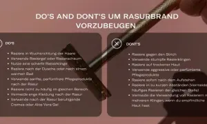 Tipps für die Rasur im Intimbereich bei Frauen: Rasiere in Wuchsrichtung, nutze scharfe Klingen & Pflegeprodukte. Vermeide Rasurbrand.