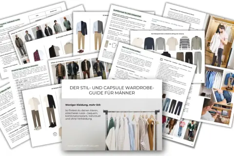 Was ist Capsule Wardrobe? Ein Guide für Männer, der zeigt, wie man mit wenigen Teilen viele Outfits kreiert.