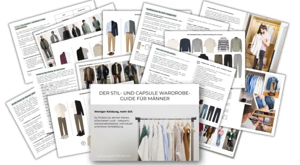 Was ist Capsule Wardrobe? Ein Guide für Männer, der zeigt, wie man mit wenigen Teilen viele Outfits kreiert.