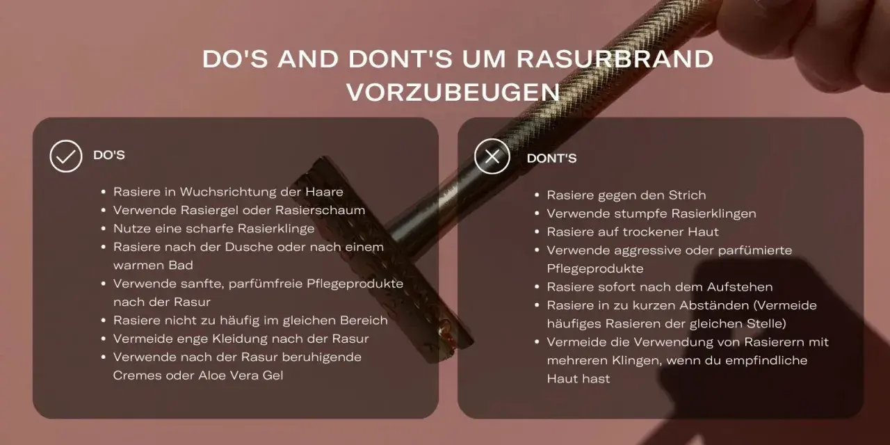 Tipps für die Rasur im Intimbereich bei Frauen: Rasiere in Wuchsrichtung, nutze scharfe Klingen & Pflegeprodukte. Vermeide Rasurbrand.