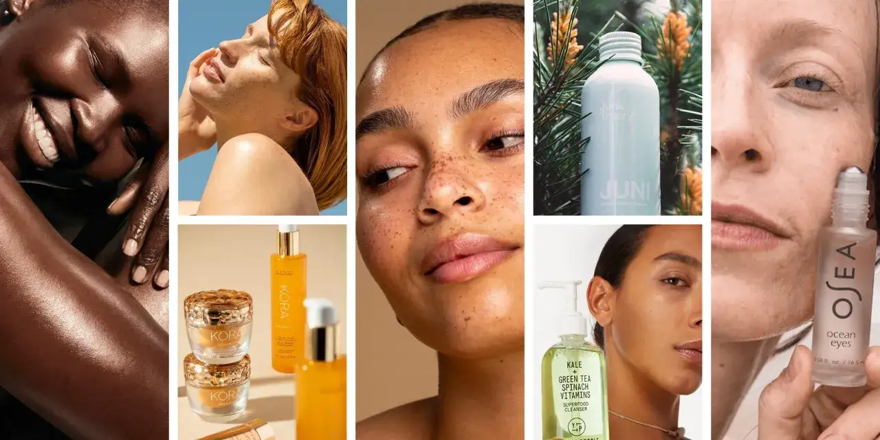 Gesicht reinigen mit Kora Organics, OSEA und anderen Produkten. Hautpflege f&uuml;r strahlende Haut.
